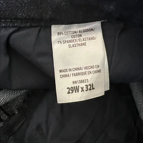 SHYANNE dark wash slit flare leg jeans - Picture 6 of 7